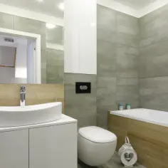 Jakie szafki do szarej łazienki? 5 porad dla idealnego wnętrza