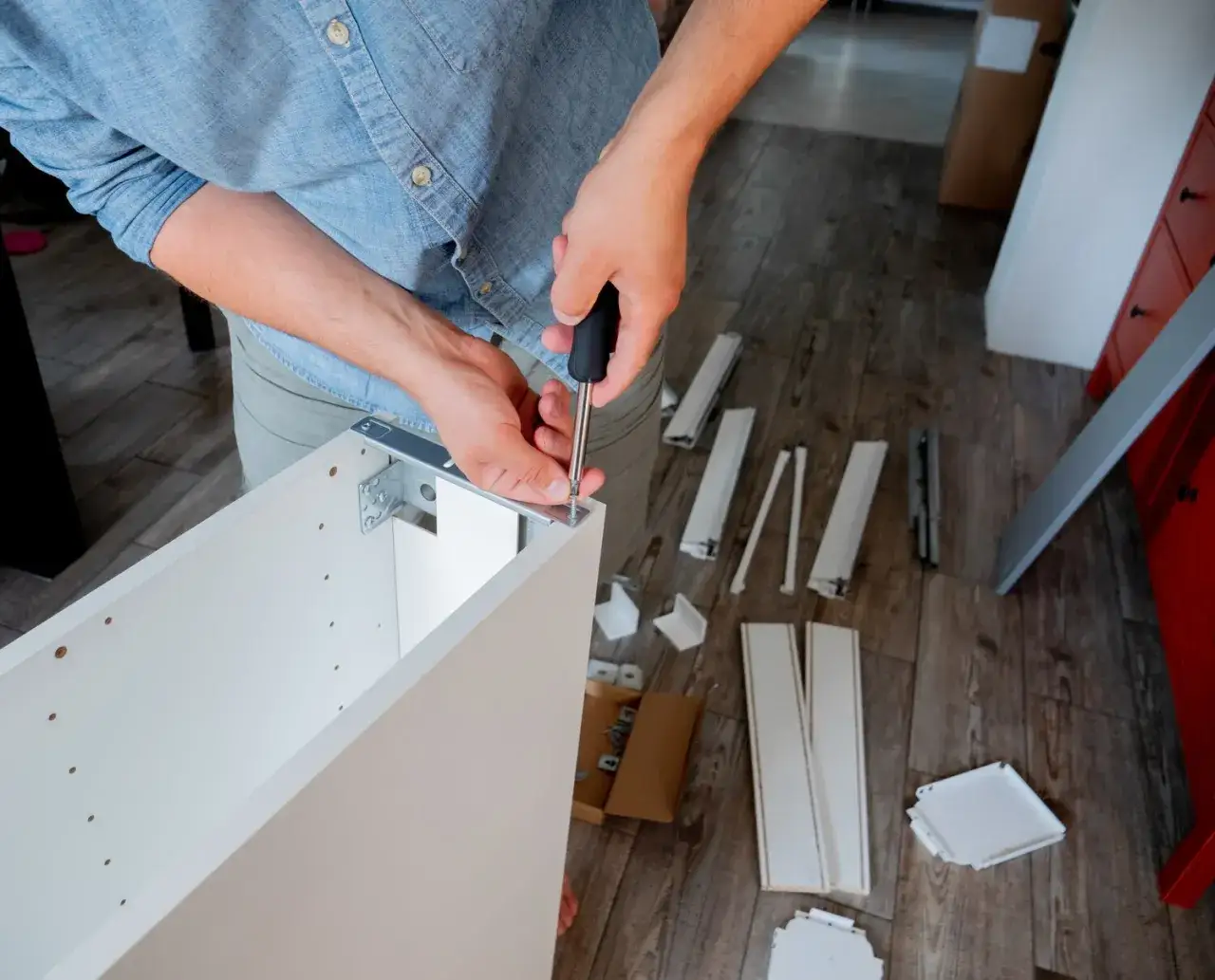 Zdjęcie Jak zrobić samemu meble kuchenne - krok po kroku do sukcesu DIY
