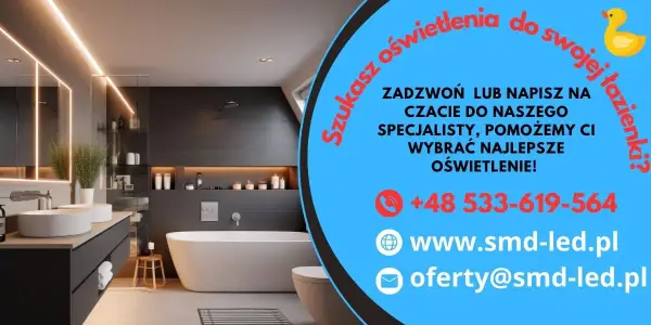 Ile kelwinów do łazienki? Idealna temperatura barwowa dla komfortu i estetyki